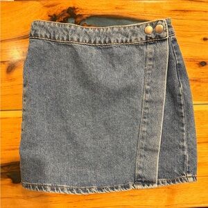 ASOS Blue Denim Mini Skirt